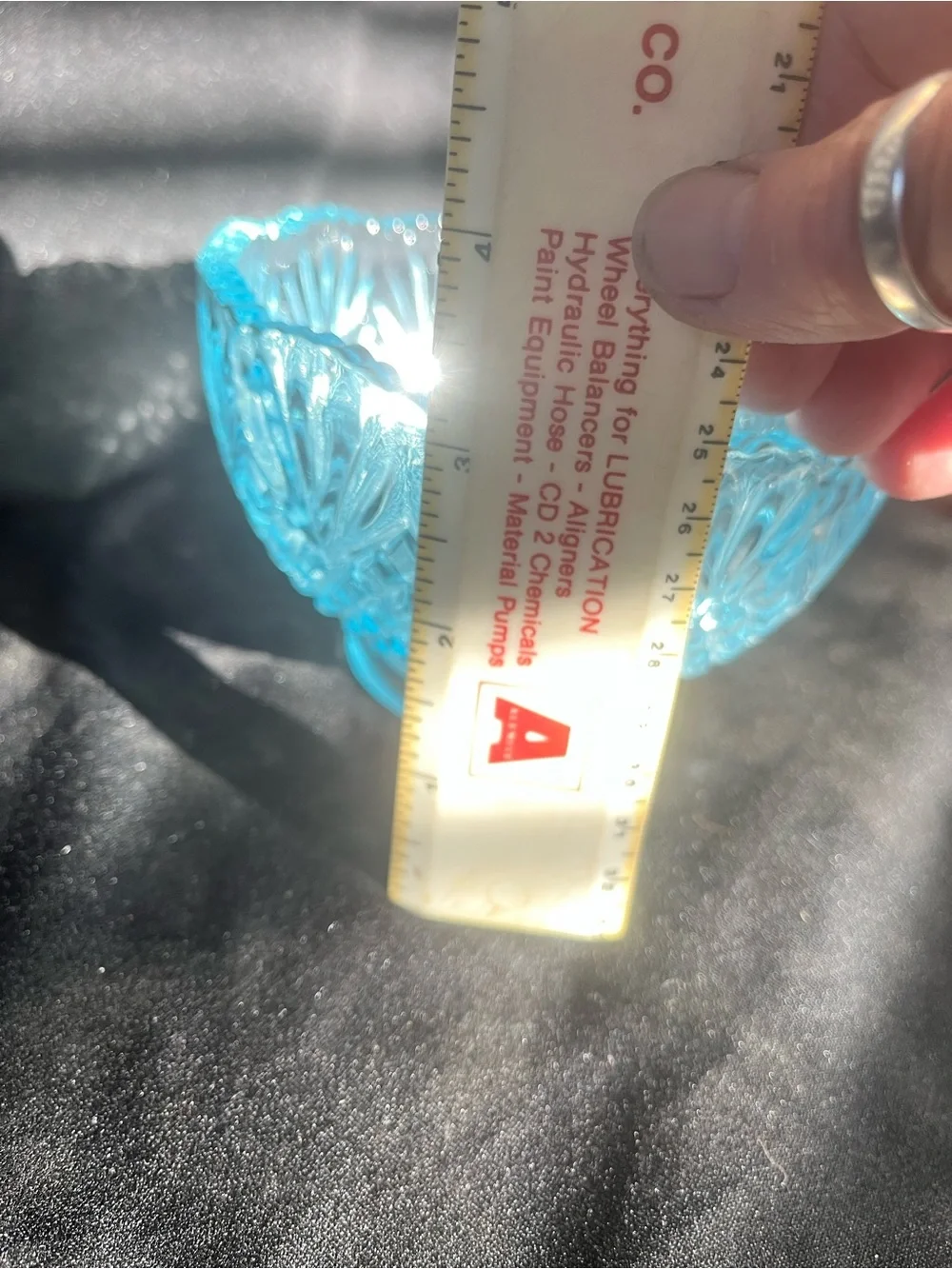 Westmoreland aqua pressed